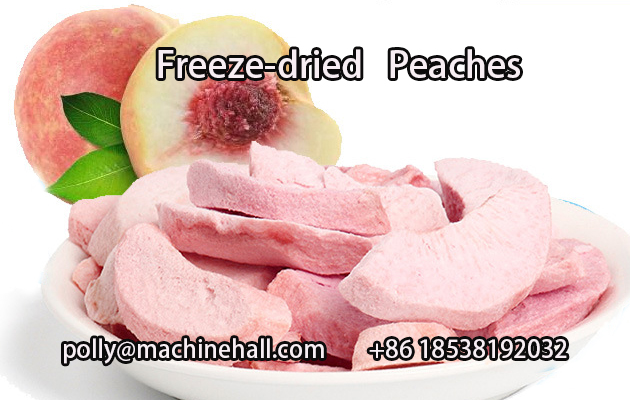 Freeze-dried peache